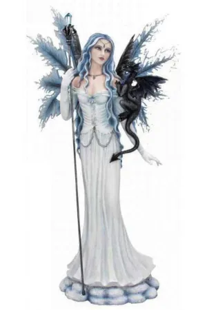 Adica Fairy and Dragon Figurine 57cm