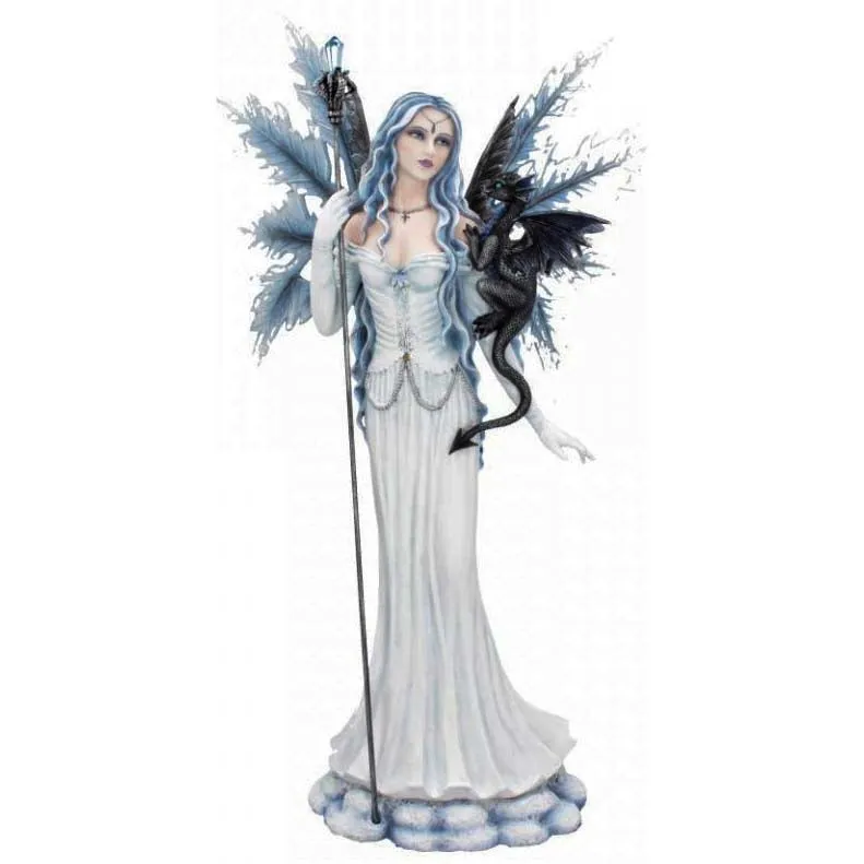 Adica Fairy and Dragon Figurine 57cm