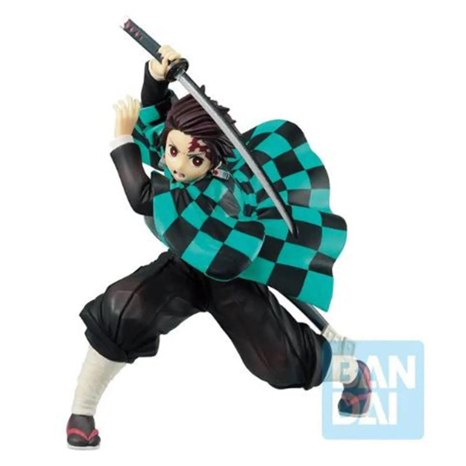 Bandai Demon Slayer Tanjiro Kamado Reprint Ver Proceed With Unbreakable Heart And Sword Ichibansho Figure