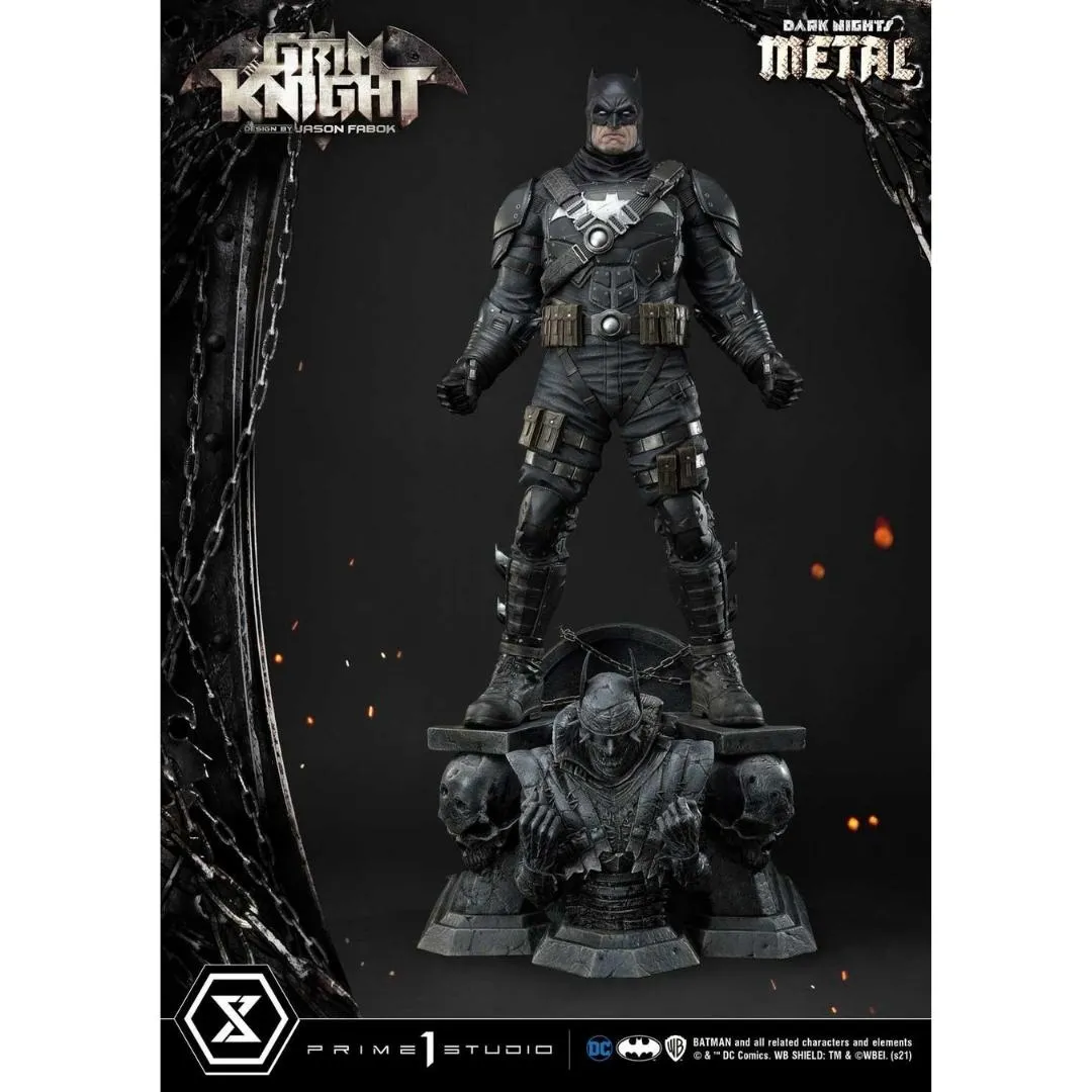 Batman Grim Knight Metal Museum Masterline Deluxe Statue by Prime 1 Studio