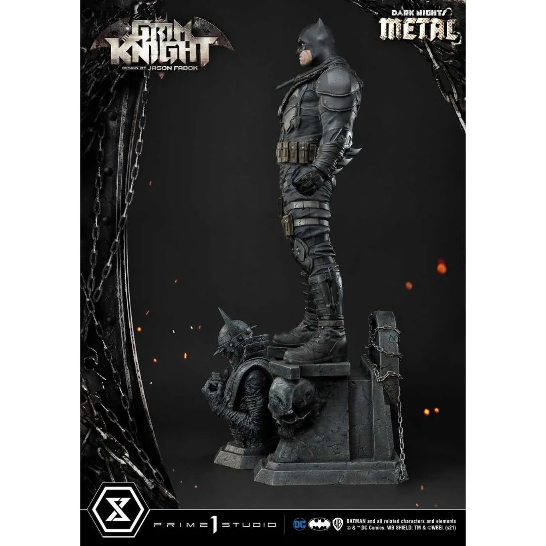 Batman Grim Knight Metal Museum Masterline Deluxe Statue by Prime 1 Studio