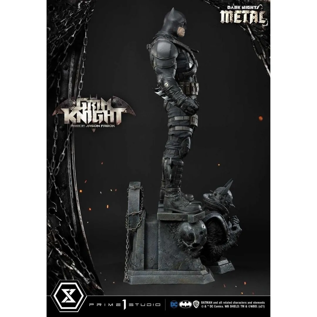 Batman Grim Knight Metal Museum Masterline Statue by Prime 1 Studio