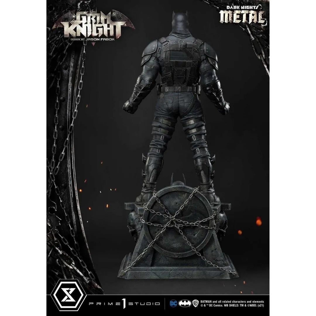 Batman Grim Knight Metal Museum Masterline Statue by Prime 1 Studio