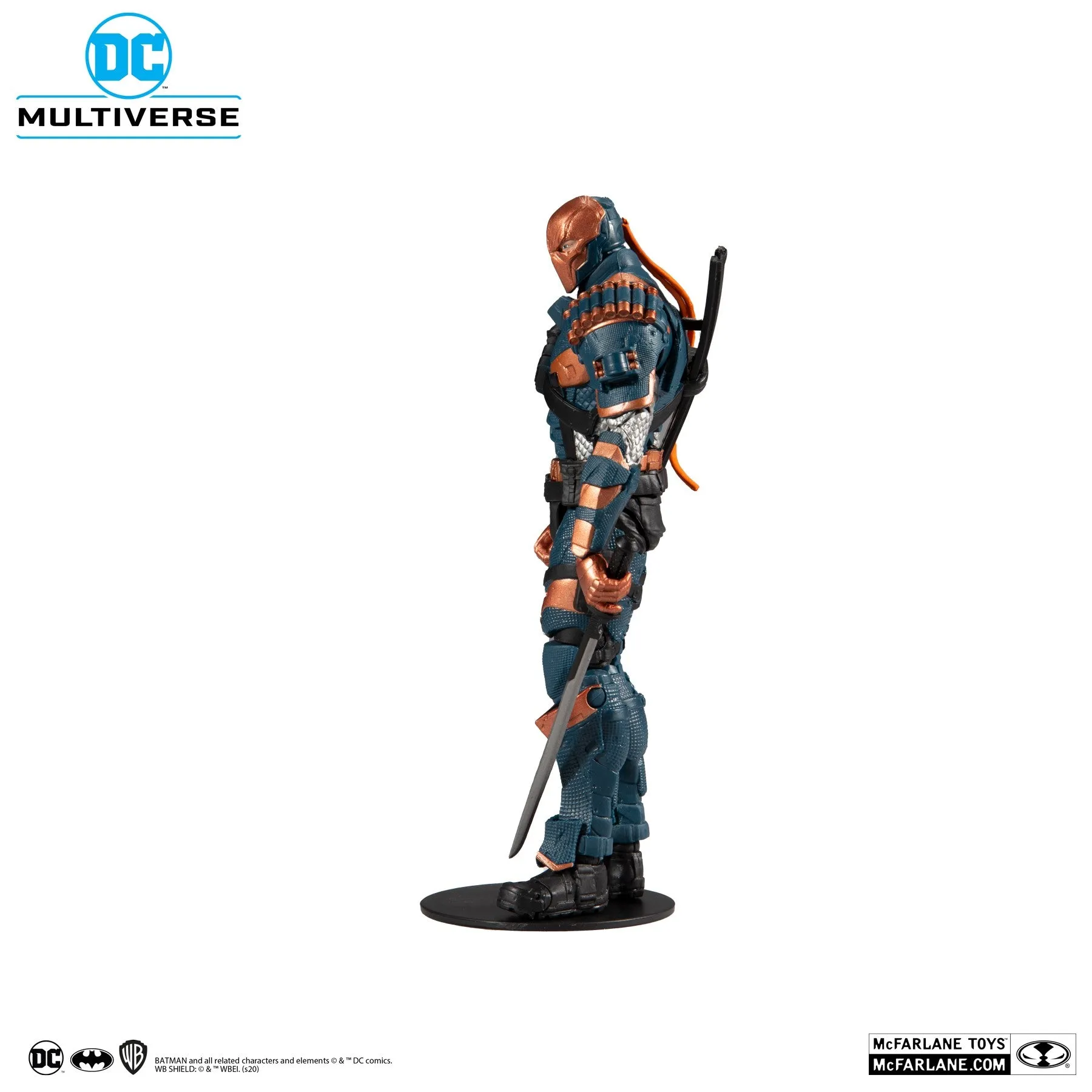 DC Multiverse Arkham Origins Deathstroke Arkham Asylum - Batman 7" Inch Action Figure - McFarlane