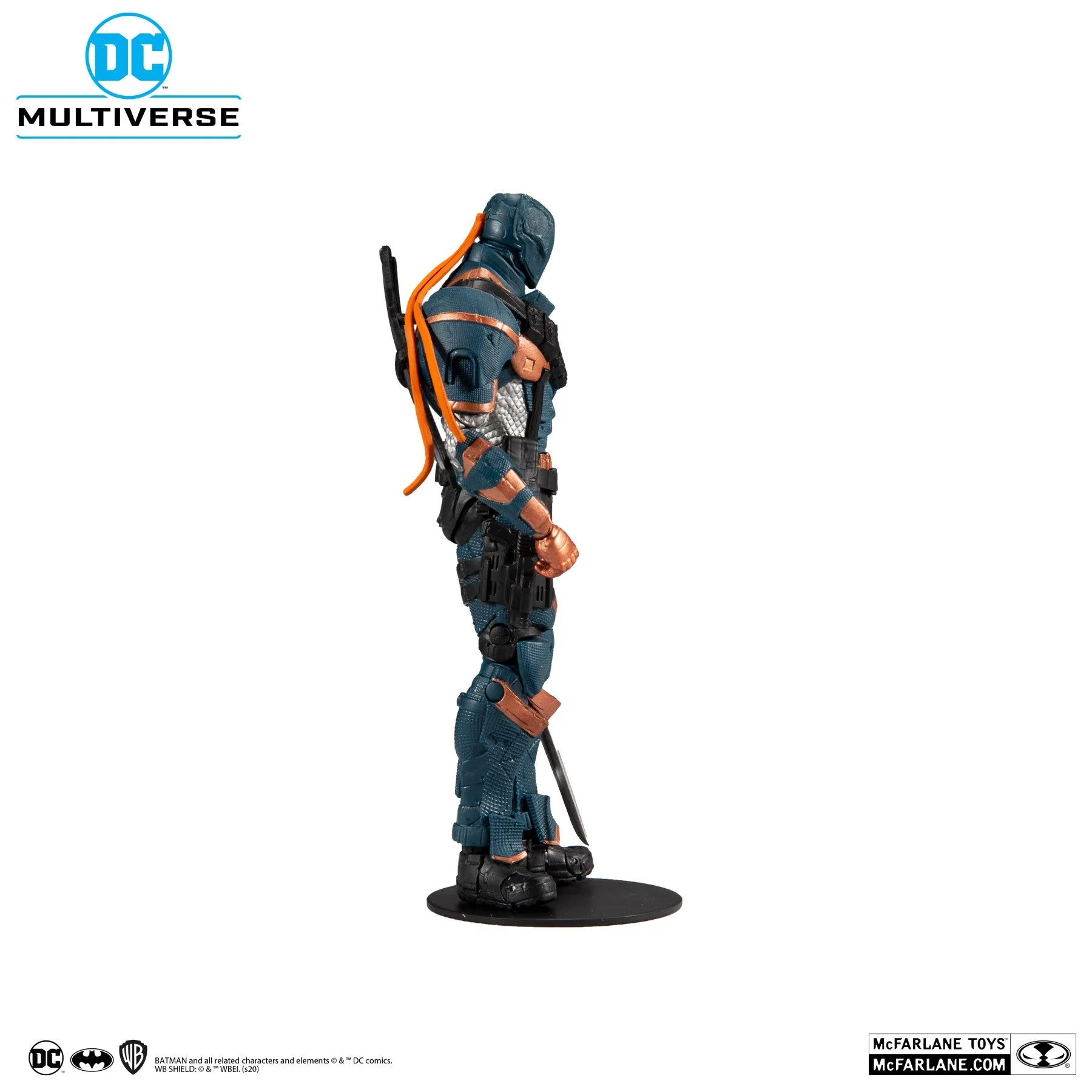 DC Multiverse Arkham Origins Deathstroke Arkham Asylum - Batman 7" Inch Action Figure - McFarlane