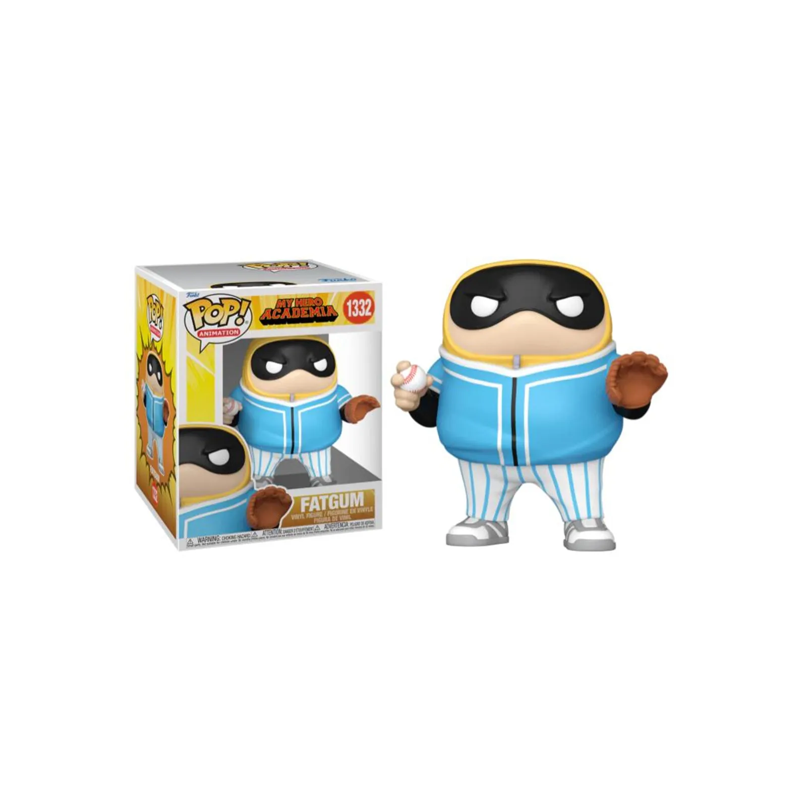 Funko My Hero Academia Super POP Fatgum Baseball Outfit Figure