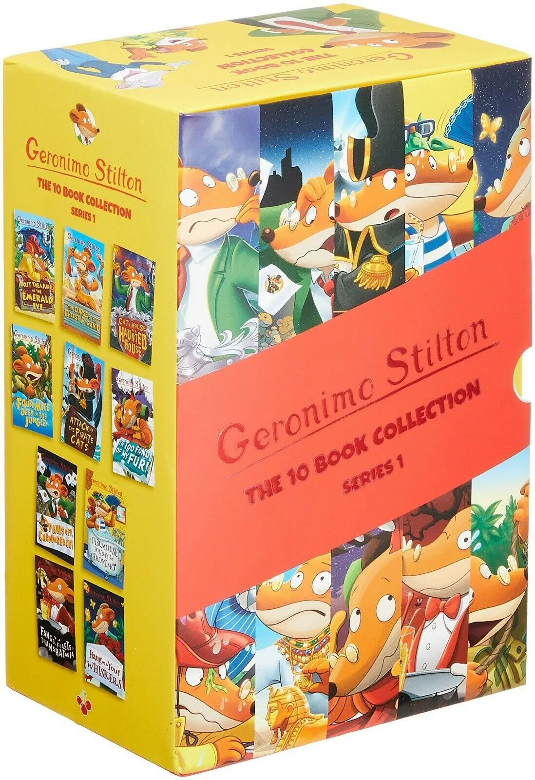 Geronimo Stilton Series 1-3 Collection 30 Books Box Set - Ages 7-9 - Paperback