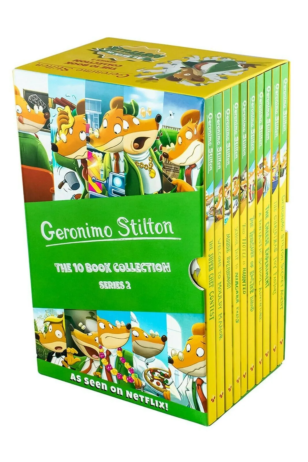 Geronimo Stilton Series 1-3 Collection 30 Books Box Set - Ages 7-9 - Paperback