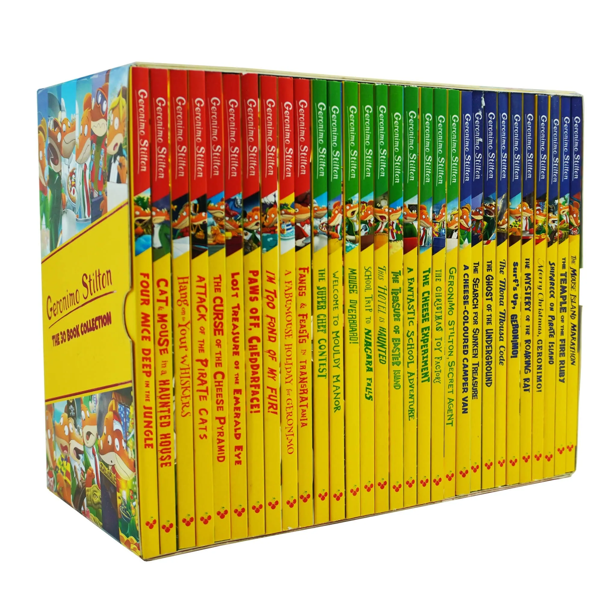 Geronimo Stilton: The 30 Book Collection Set (Series 1, 2 & 3) By Sweet Cherry Publishing - Age 5-7 - Paperback