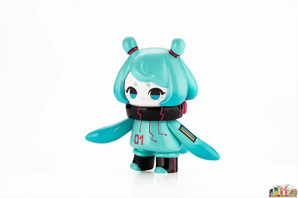 Kotobukiya Hinomoto Heavy Industries Ocean Exploration Robot Denshitako No.3 [Hatsune Miku Color Ver.]