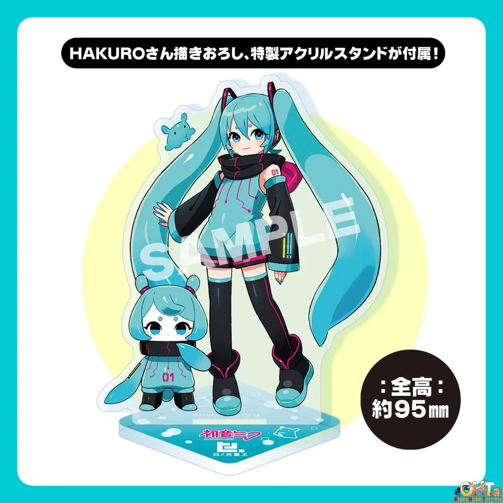 Kotobukiya Hinomoto Heavy Industries Ocean Exploration Robot Denshitako No.3 [Hatsune Miku Color Ver.]