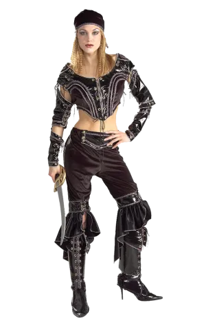 Ladies Sexy Buccaneer Babe Costume