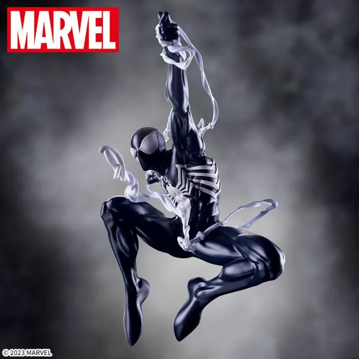 Marvel Comics - Black Costume Spider-Man - Sega Luminasta