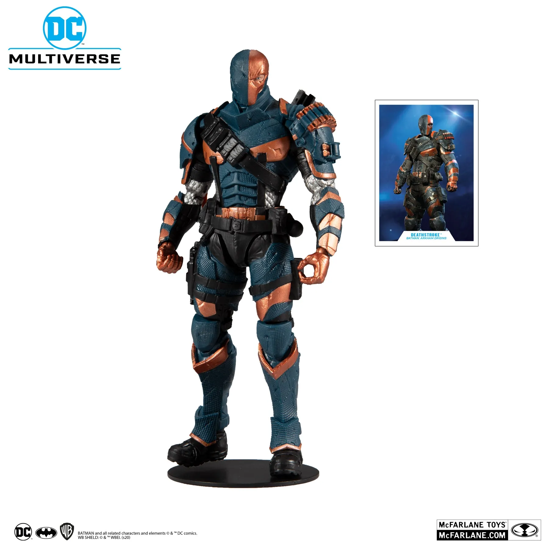 McFarlane Toys - DC Multiverse - Deathstroke (Batman: Arkham Origins) Action Figure