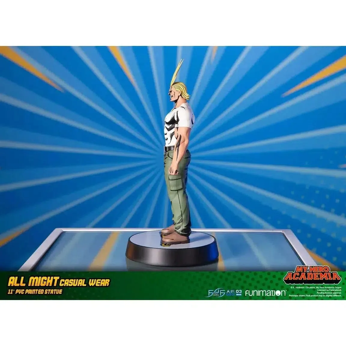 My Hero Academia - All Might Statue (Casual Wear Version) - First 4 Figures - 11" PVC