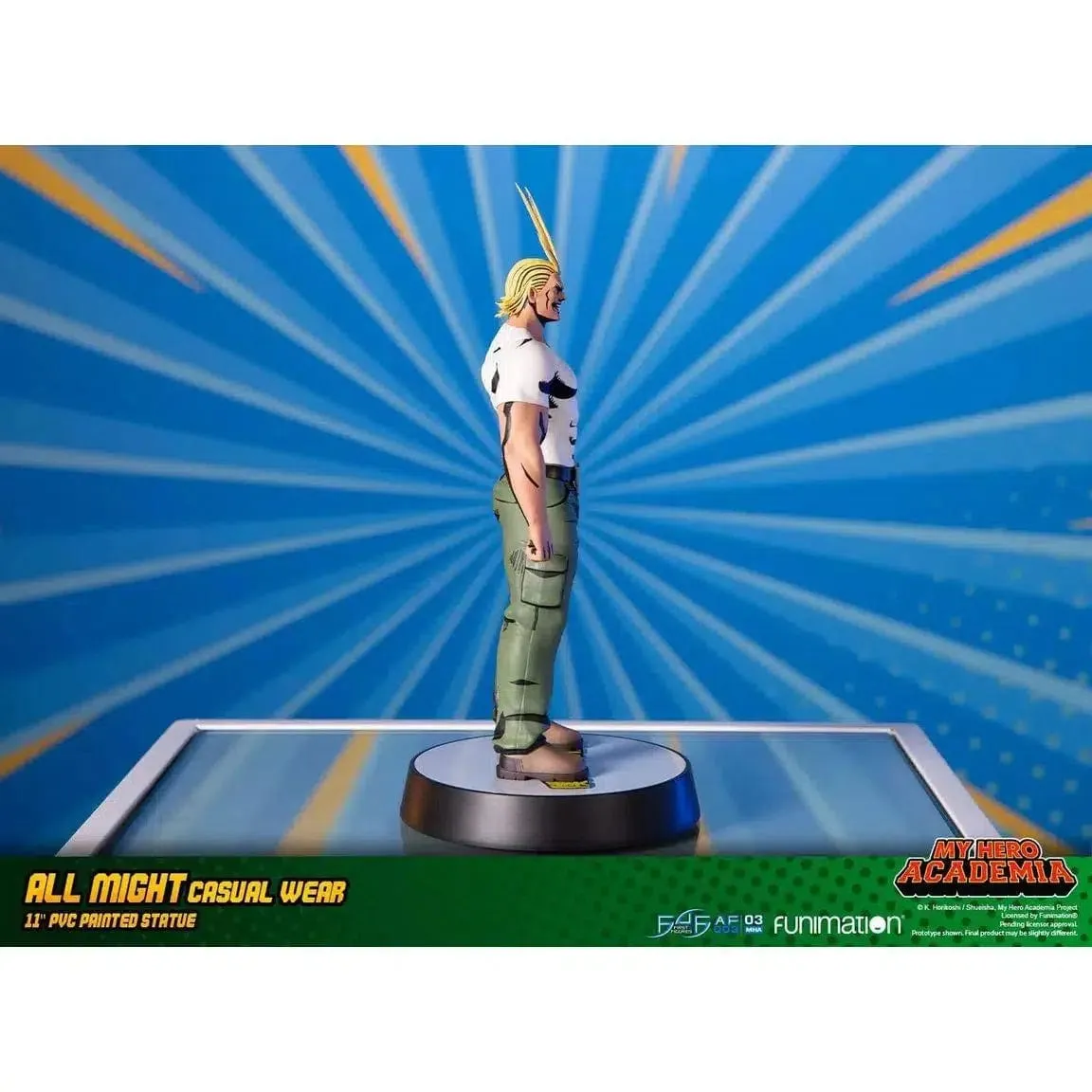 My Hero Academia - All Might Statue (Casual Wear Version) - First 4 Figures - 11" PVC