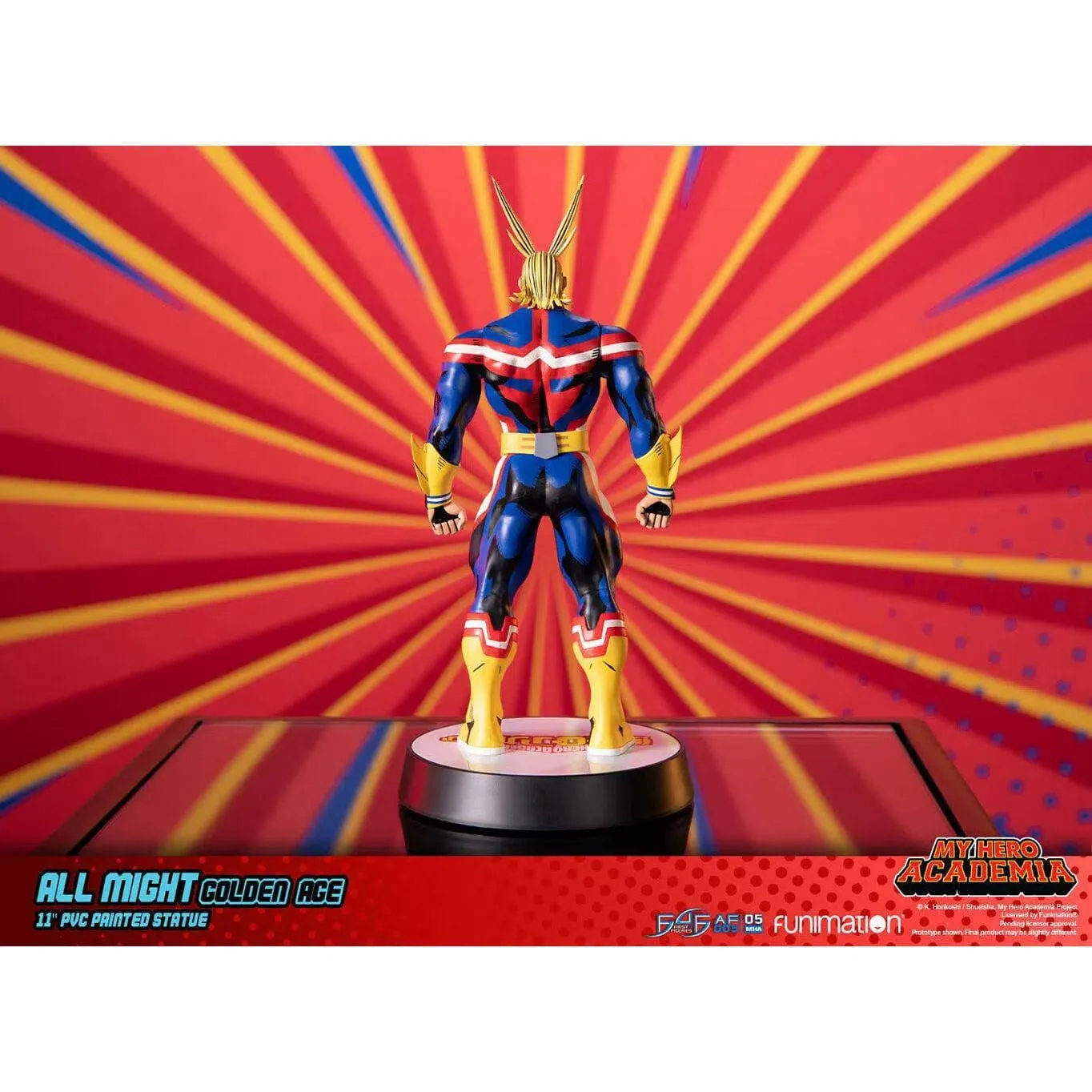 My Hero Academia - All Might Statue (Golden Age Version) - First 4 Figures - 11" PVC