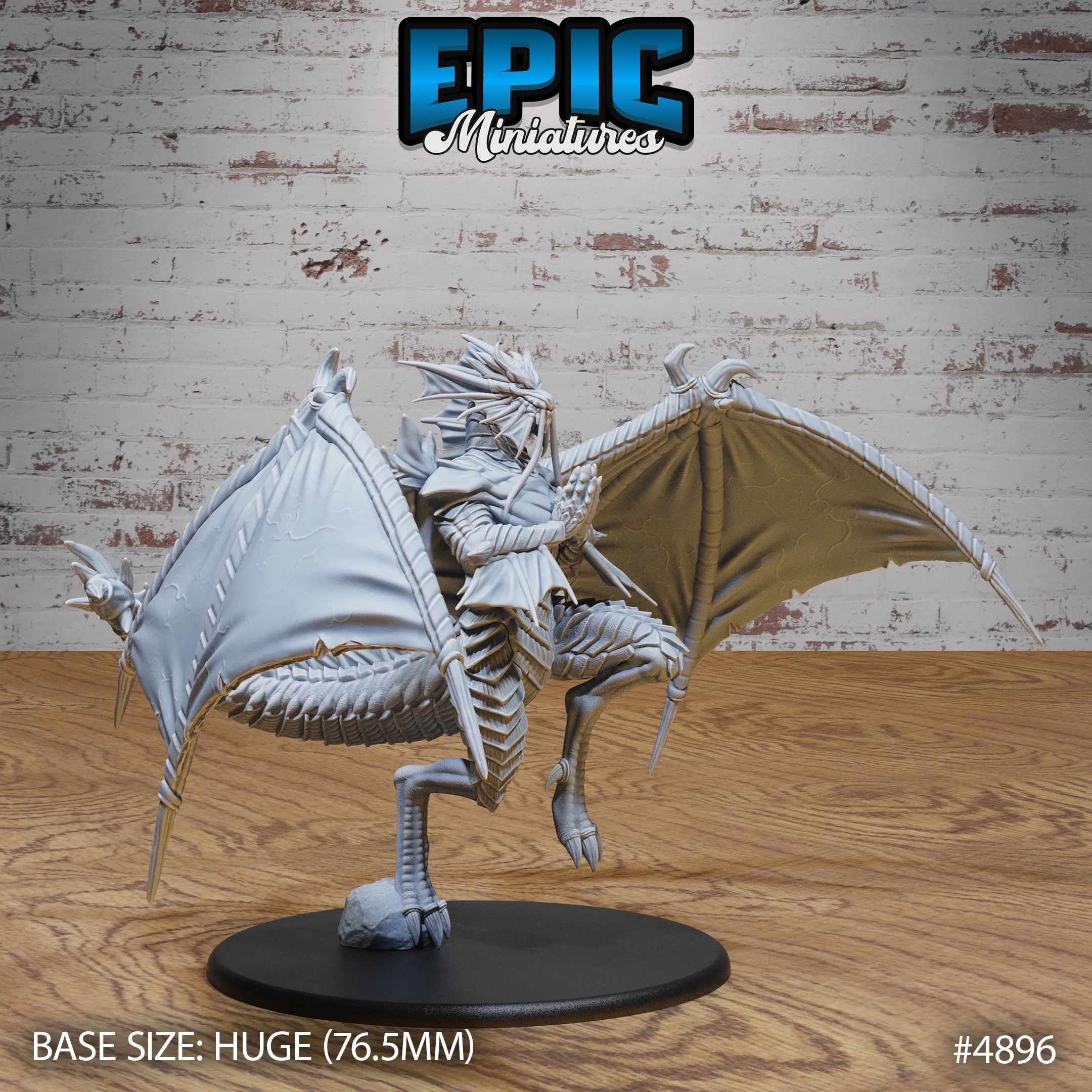 Platinum Dragon #4896-#4898 by Epic Miniatures | D&D Tabletop Miniatures