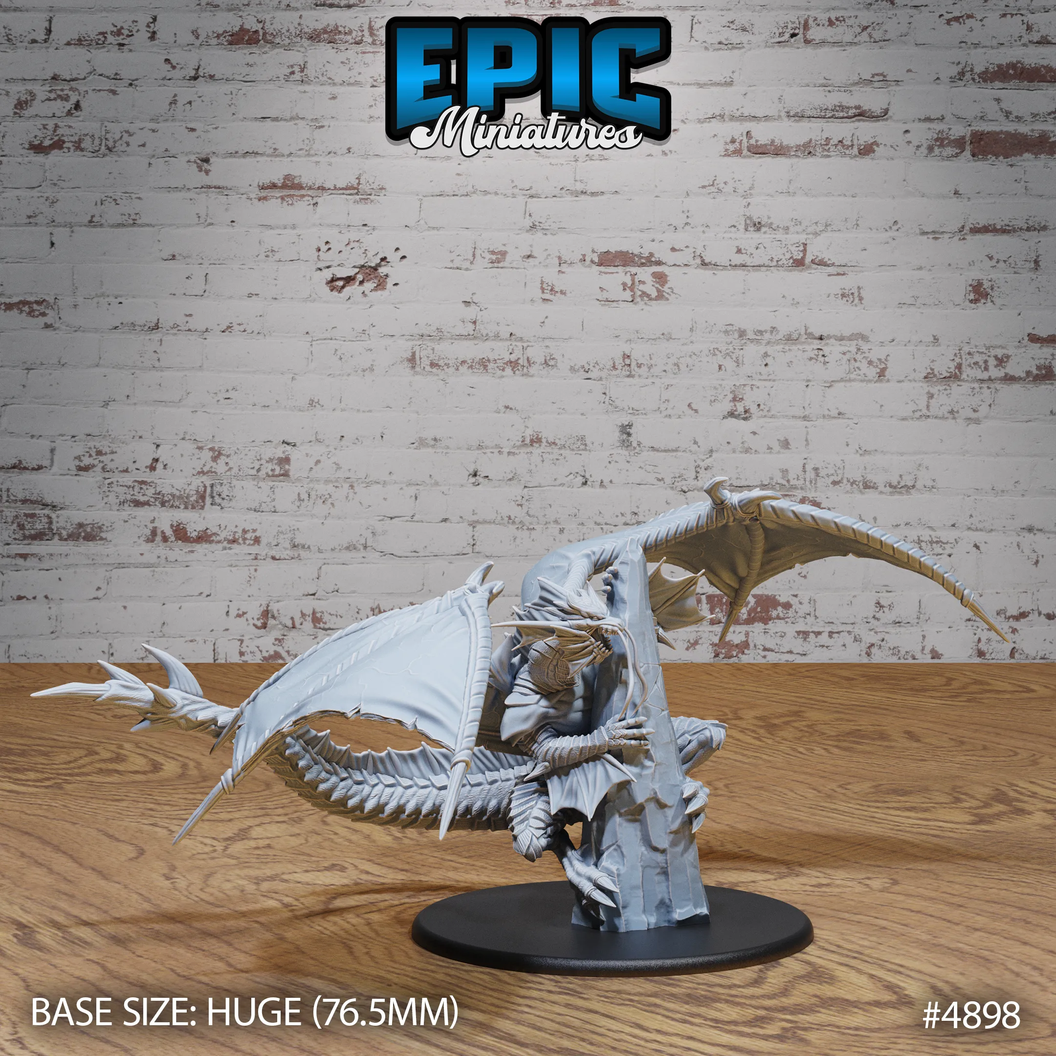 Platinum Dragon #4896-#4898 by Epic Miniatures | D&D Tabletop Miniatures