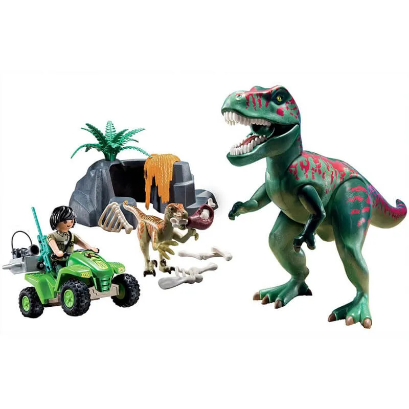 Playmobil Dinosaurs Explorer Quad with T-Rex