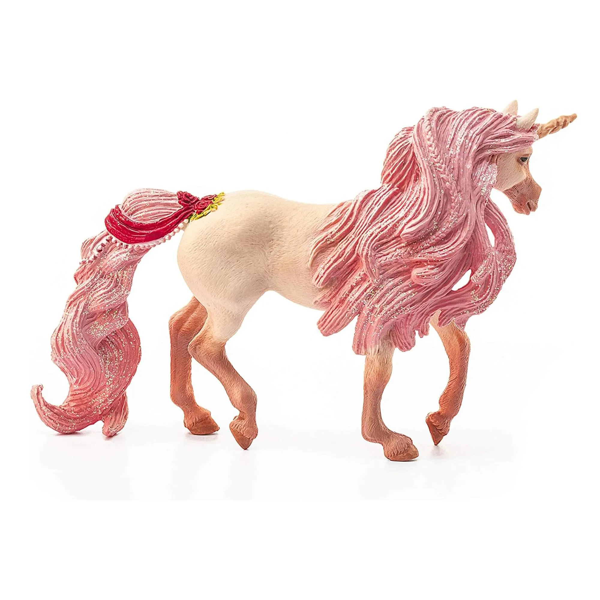 Schleich Decorated Unicorn Mare Figure | 5.9 x 3.2 x 7.1 Inches