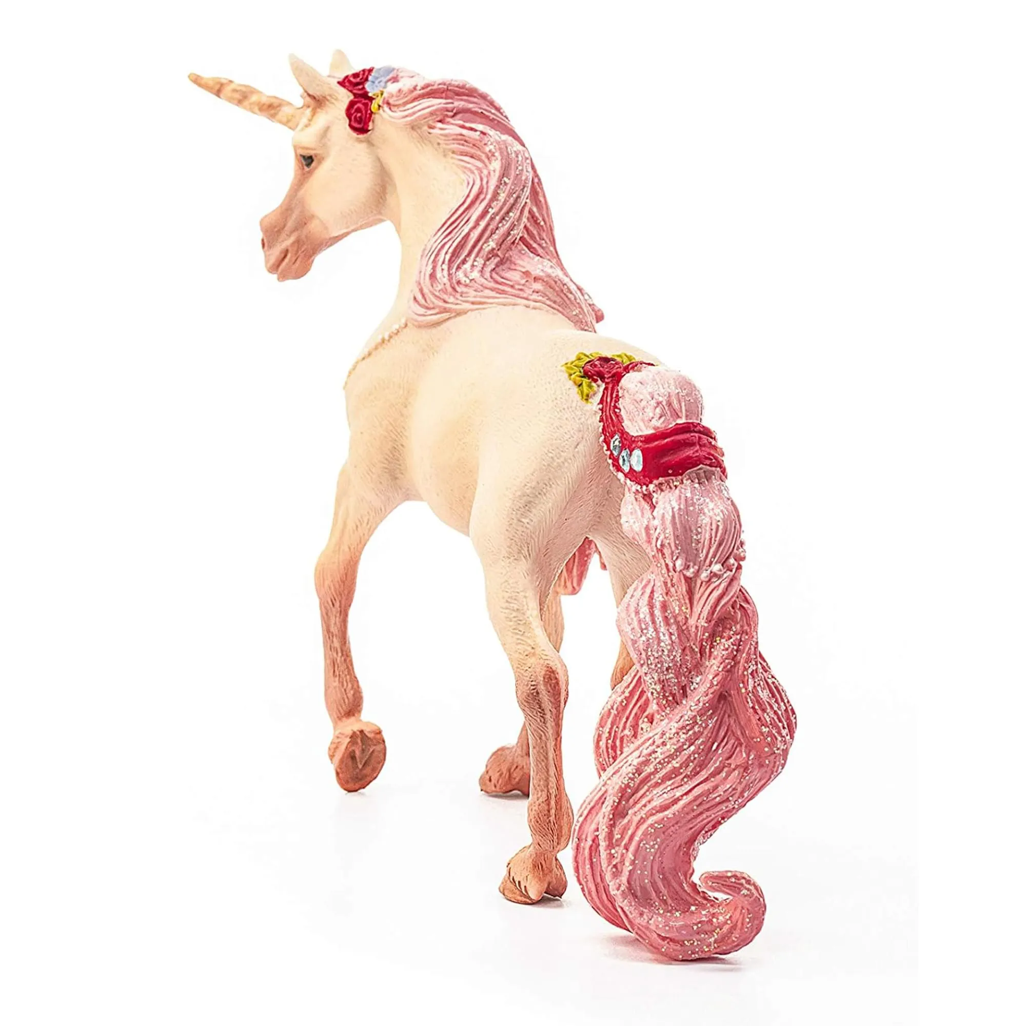 Schleich Decorated Unicorn Mare Figure | 5.9 x 3.2 x 7.1 Inches