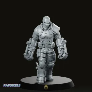 Super Ex-Soldier Future War Miniature