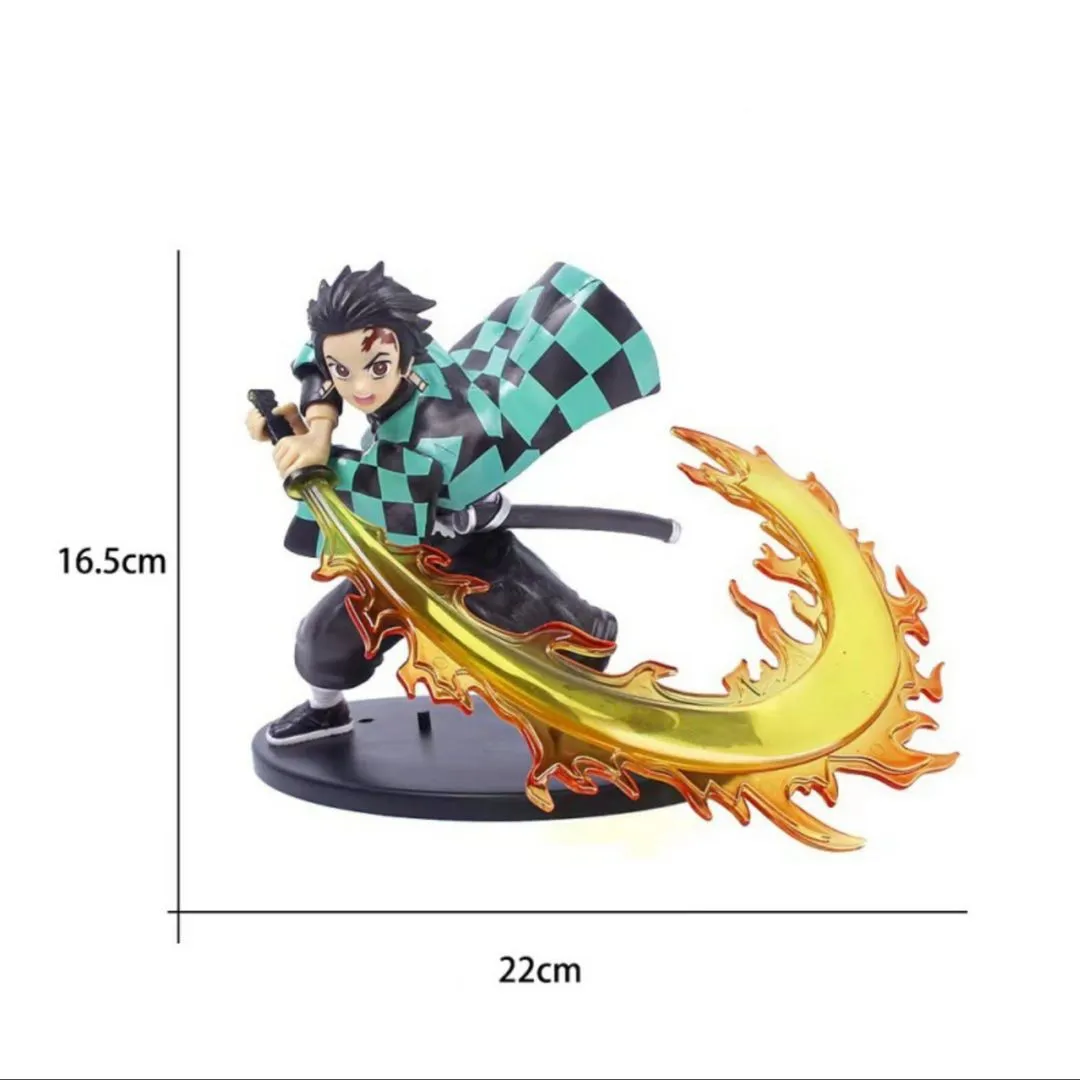 Tanjiro Attack Action Figure | Unique PVC Material Anime Collectible