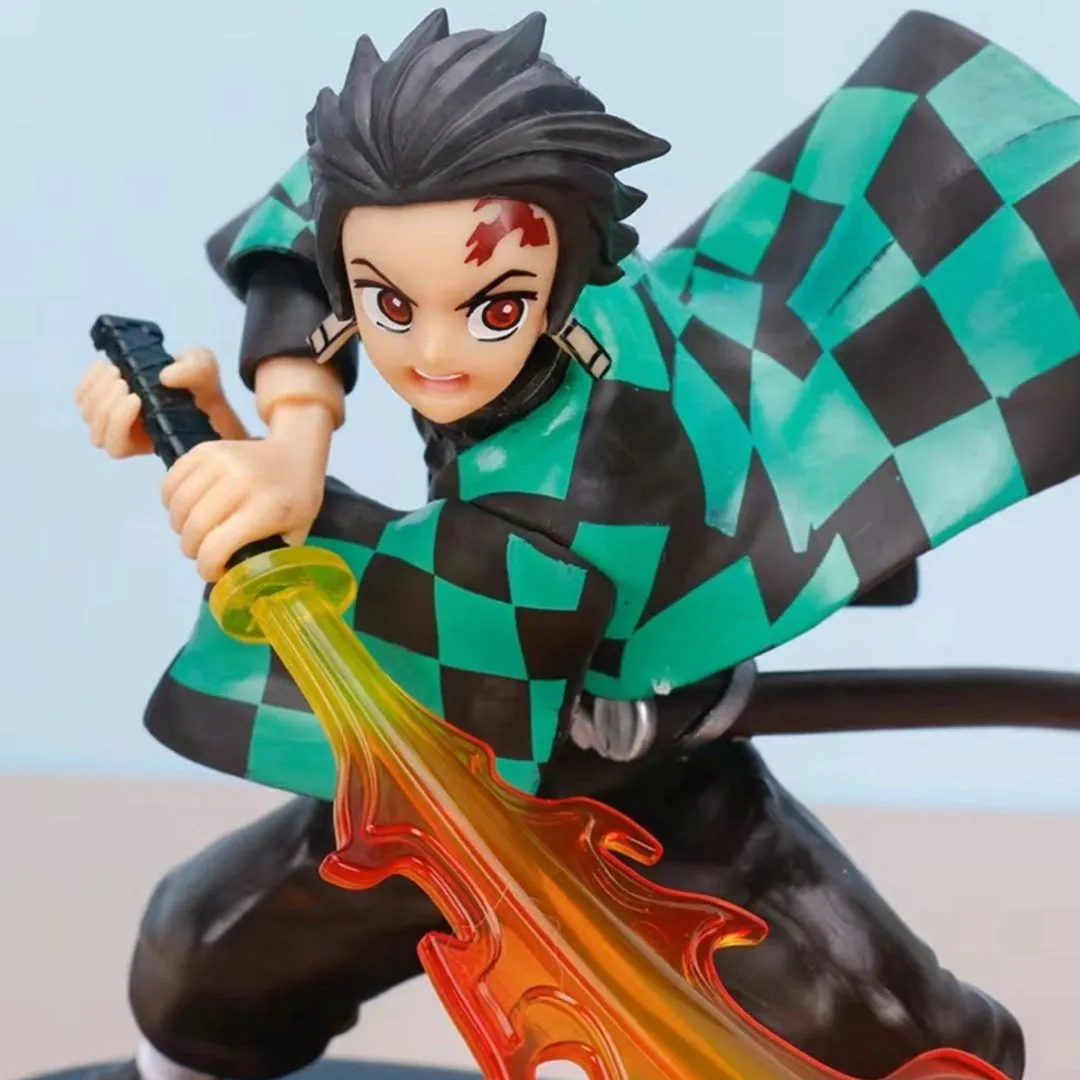 Tanjiro Attack Action Figure | Unique PVC Material Anime Collectible